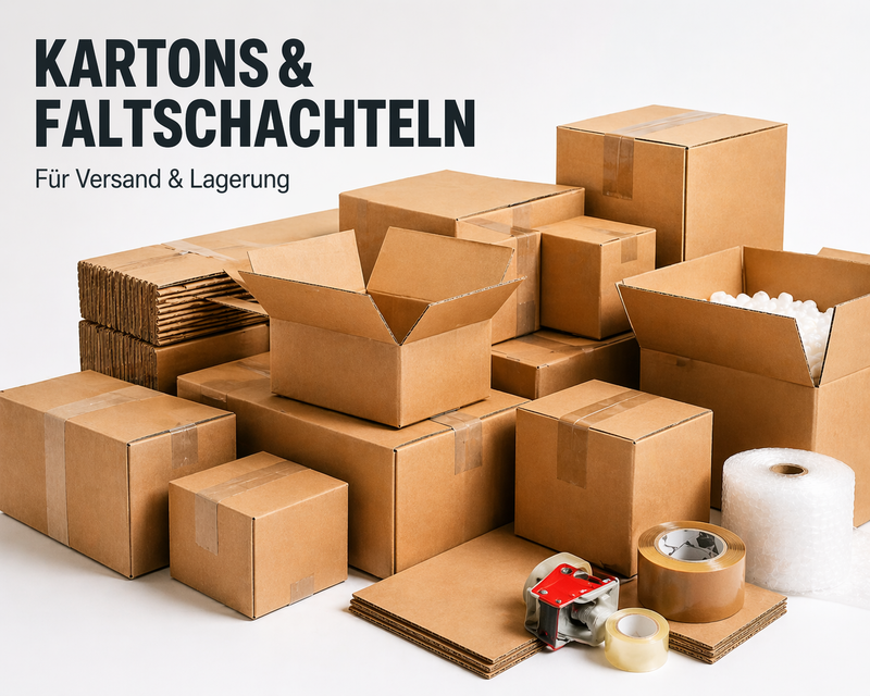 Kartons Faltschachteln