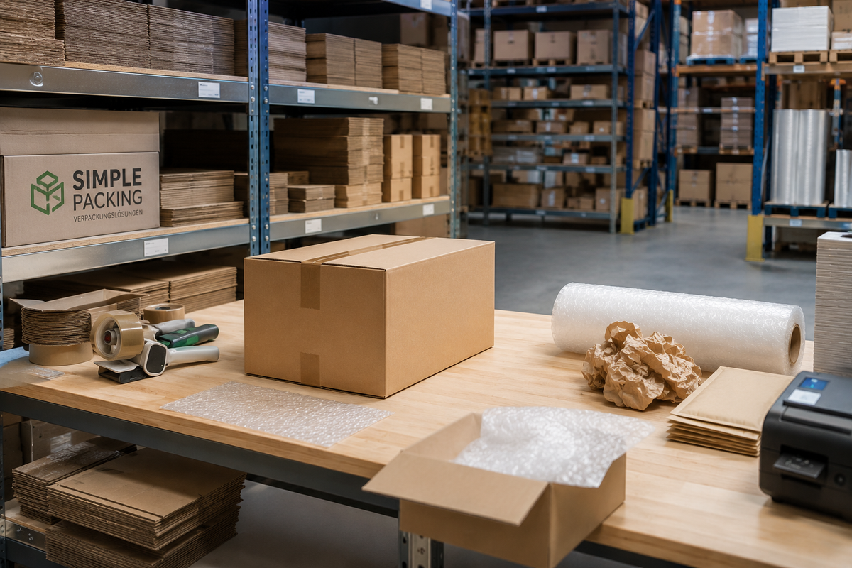Verpackungslösungen für Fulfillment Lagerlogistik und Versandprozesse